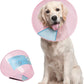 Supet Dog Cone Collar Adjustable After Surgery, Comfortable Pet Recovery Collar & Cone for Large Medium Small Dogs, Elizabethan Dog Neck Collar Plastic Practical