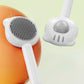 Cat Brush for Short or Long Haired Cats Dogs Rabbits, Cute Tiger Shape Dog Brushes with Release Button for Massage and Removes Loose Fur, Dog Hair Brush Pet Grooming Deshedding Comb