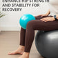 Trideer Pilates Ball - 9 Inch Core Ball for Physical Therapy, Yoga, Stability & Workout - Office & Home Gym