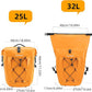 ROCKBROS Bike Panniers Waterproof Rear Rack Bag Max 30L Large Capacity for Cycling Traveling Commuting