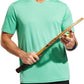 MIER Men's Quick Dry Workout Shirts Moisture Wicking Running Athletic Performance T-Shirts Recycled Polyester Top Tee