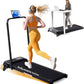 Walking Pad Treadmill with Handle Bar & Adjustable Incline, 0.6-7.6MPH Portable Small Treadmills for Home Small Spaces, 350LBS Compact Under The Desk Treadmill with Handles, 3.5HP Electric Treadmills