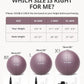 Trideer Yoga Ball – Anti-Burst Exercise Ball for Pregnancy, Office, Birthing, Stretching & Core Workout – Home Gym & Therapy