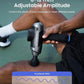 RENPHO Ascend Massage Gun Deep Tissue with 6-12mm Adjustable Amplitude, Percussion Professional Muscle Massage, Handheld Massager with Portable Carry Case for Athletes & Home Use, Color Display