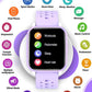 Kids Smart Watch Girls Boys, Smart Girls Watch for Kids Smart Watch Gifts for 4-16 Years Old with Sleep Mode Multiple Sports Modes Pedometer Birthday Gift for Boys Girls (Purple)
