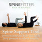 Spinefitter by Sissel, Back Stretcher, Back Cracker for Upper & Lower Back Relief, Spine Decompressor, Spinal Decompression for Back Relief, Posutre Corrector, Ideal for Pilates & Yoga, Black