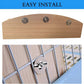 Hamiledyi Rabbit Hay Feeder, Bunny Hay Feeder Rack,Bunny Food Manger Wooden Hay Manger Rack Rabbit Hay Holder Feeders Grass Holder for Guinea Pig Chinchilla Hamster