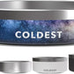 Coldest Dog Bowl - Anti Rust Metal, Non Slip, 3 Layers Insulated Stainless Steel Dog Bowls - Spill Proof & Heavy Duty - Water Bowl for Dogs, Cats & Pets, Dish Washer Safe (21 oz, Into The Beyond)