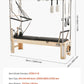 VEVOR Pilates Reformer Machine, Pilates Workout Equipment for Home Gym Studio Use, Pilates Bed with Dual Resistance- Spring & Cord, Reformer Set, Up to 400 LBS