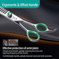 Professional Chunkers Shears for Dogs 7 inch Thinning Shears for Dogs Cats Pet Grooming Scissors Japanese 440C Stainless Steel 70% Thinning Rate 18 Teeth Green Clover