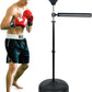 INNOLIFE Boxing Bar Height Adjustable Spinning Bar with Punching Bag Boxing Speed Trainer for Home Gym
