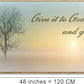 Lasdel Natural Extra Framed Wall Art of Misty Sunset & Tree Plant Picture For Bedroom Home Above Bed,Large White Country Wood Sign For Bathroom,Give It To God & Go to Sleep Artwork Decor,24x48