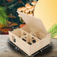 Hamster and Mouse Wooden Tunnel Cage Secret Peep Shed and Explore Hideout Flip Cover Design Hamster Play Tunnel