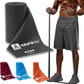 Professional 8 Yards Bulk Resistance Bands Rolls or 5,6,7 ft. Long Non-Latex Elastic Exercise Bands, Stretch Bands for PT, Yoga, Pilates, Rehab, at-Home or The Gym Workouts