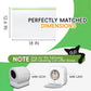 60 Pack Cat Litter Box Liners for Meo Want SC01, MW-SC02, MW-LR01,1.5 Mil Thick Drawstring Heavy Duty Leak-proof Disposable Smart Self-Cleaning Litter Box Robot Waste Drawer Trash Bags 18" x 12.6"