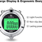 LAOPAO Melt Stopwatch, Clock Daily Rainproof Digital Timer for Sports Match,Competition,Coach,Referee,Training,Timing