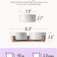 LE TAUCI Ceramic Dog Bowls with Acacia Wood Stand - 7 Inch Food & Water Set for Medium-Large Dogs - Weighted Pet Bowls