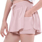 EXARUS Girls Butterfly Shorts Flowy Dance Skirt Cheer Skorts Athletic Tween Clothes Teen Preppy Outfits Flutter Kids