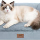 Small Dog Bed Waterproof Orthopedic Dog Beds for Small Dogs Cats Comfy Cat Bed with Washable Removable Cover