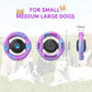 Dog Toys for Aggressive Chewers Large Medium Small Breed Indestructible Durable Tough Squeaky Dog Chew Toys to Keep Them Busy Nylon Rubber Interactive Dog Toys