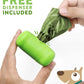 Dog Poop Bags, Dog Waste Bags, Biodegradable Unscented Refill Rolls, Includes Dispenser
