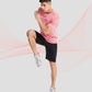 Zengjo Athletic Shirts for Men Short Sleeve Quick Dry Workout Running Gym Sport Exercise Tee Moisture Wicking