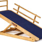 Dog Ramp for Beds, Cars, Couches, Dog Steps Anti-Slip Surface, Dogs Ramps for Old Small Pet,High Traction with Platform, 7 Adjustable Heights 16" to 27" Up, Portable Stairs Design for Dogs, 45.3" Long