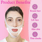 V Line Lifting Mask Chin Strap for Sleeping, Face Lifting Strap, Chin Strap, Jawline Shaper, Jaw Strap, Double Chin Reducer,Face Lift Tape & Snoring Solution (Pink)