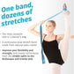 The PlumBand Stretch Band for Dance and Ballet – Premium Gift-Ready Package - Sizes for Kids & Adults – Improve Your Splits, Flexibility and Strength with Stretching