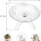 Hamster Wheel Silent Hamster Exercise Wheel Running Spinner Hamster Flying Saucer for Hamsters Gerbils Mice and Other Small Pets (White)