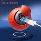 Speedy Tail 2.0 Cat Toy, Interactive Smart Ball for Indoor Cats, USB Charging (Orange+Dark Blue)