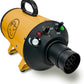 Flying Pig High Velocity Dog Pet Grooming Dryer w/Heater (Flying One, Yellow w/Black Logo)