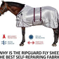 Dura-Tech RipGuard Adjusta-Fit Horse Fly Sheets | Self-Repairing Durability | Enhanced UV & Insect Protection | Ideal for All Horse Breeds