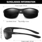 FAGUMA Polarized Sports Sunglasses For Men Cycling Driving Fishing UV400 Protection