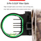 5 Pin Archery Bow Sight 0.019" Optical Fiber Compound Bow Sight Micro Adjustable Archery Sight for Right & Left Hand