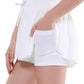EXARUS Girls Butterfly Shorts Flowy Dance Skirt Cheer Skorts Athletic Tween Clothes Teen Preppy Outfits Flutter Kids