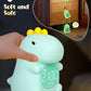 Dinosaus Alarm Clock for Kids with Night Light, Sleep Training Clock Time to Wake Clock, Rechargeable Silicone Light for Bedroom, Perfect Sleep Companion for Boys Girls