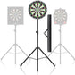 Dartboard Stand, Portable Professional Dart Holder Stand Adjustable Height from 57.1 to 77.6 -inch for Outdoor, Travel, Home, or Bars Games