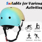 Kids Bike Helmet, Adjustable and Multi-Sport, from Toddler to Youth, 3 Sizes