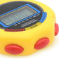 12 Pack Multi-Function Electronic Digital Sport Stopwatch Timer, Large Display with Date Time and Alarm Function,Suitable for Sports Coaches Fitness Coaches and Referees (Yellow)