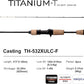 PURELURE Titanium-T Ultralight Fishing Rod Spinning & Casting for Trout Panfish, Carbon Fiber BFS Rod 2Pcs, Titanium Tip & Guides, Cork Handle, 5-6ft Stream Rod XUL Power, Fast/Moderate Fast Action