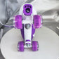 Kids Roller Skates for Girls-Outdoor 4 Size Adjustable Butterfly Quad Rollerskates for Indoor Ages 3-12 Years Beginners Children's Birthday Gift with Light Up Wheels patines para niñas Indoor