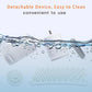 Dog Paw Cleaner with Absorbent Towel, Dog Paw Washer, Muddy Paw Cleaner, Dog Foot Cleaner, Plunger Style Dog Paw Washer, Paw Cleaner for Dogs, Suitable for Small Breed & Medium Breed Dogs