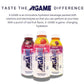 A-GAME Zero Sugar Sports Drink, Concord Grape Zero, Sugar FreNatural Flavors, Gluten Free & Keto Friendly, 16.9 Fl Oz (Pack of 12)
