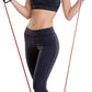 Resistance Bands with Handles and Door Anchor, Gym Resistance Tubes for Strength Training, Exercise Bands for Working Out, Physical Therapy, Home Workouts, Pilates & Crossfit
