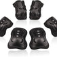 BOSONER Kids/Youth Knee Pad Elbow Pads Guards Protective Gear Set for Roller Skates Cycling BMX Bike Skateboard Inline Skatings Scooter Riding Sports