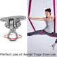 Stainless Steel Heavy Duty Swing Hanger 180°+360° Ceiling Swing Mount Free Swivel Swing Hook Swing Hardware Kit for Yoga Swing Hammock Chair Porch Swing Sets Heavy Punching Bag 1500 LB Capacity