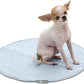 Paw Inspired Round Washable Pee Pads for Dogs (2 Pack), Reusable Puppy Pads, Waterproof Whelping Pads, Washable Training Pet Pads, Washable Potty Pads (17 inch Extra Small Size, Pack of 2)