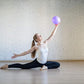 Small Exercise Ball for Between Knees, 6 inch Pilates Ball with Pump, Mini Yoga Core Ball Physical Therapy