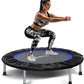 BCAN 38"/40''/48'' Foldable Mini Trampoline Fitness Trampoline with Safety Pad,Rebounder Exercise Trampoline for Adults Indoor/Garden Workout,Max Load 300lbs/440lbs